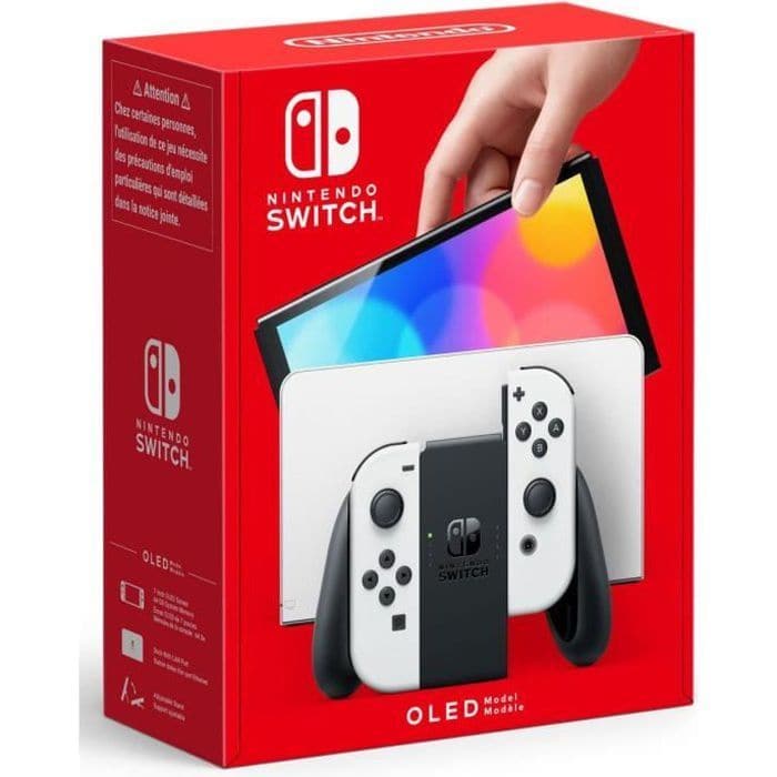 Console Switch OLED avec le code CYBER10