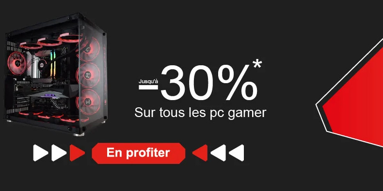 -30% sur les PC Gamer chez Grosbill