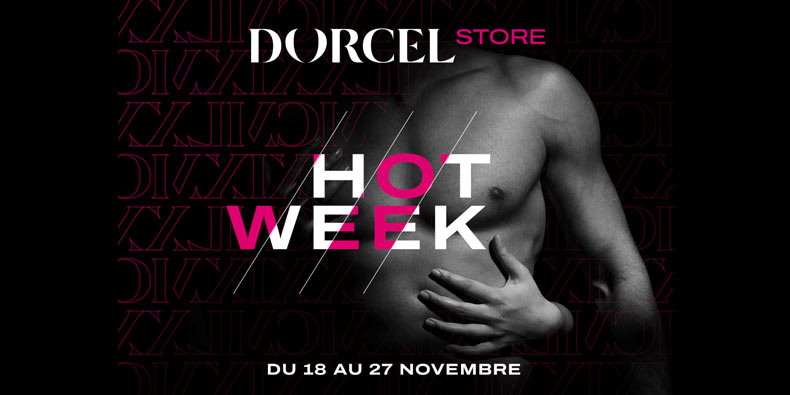 DorcelStore lance sa HOT WEEK jusqu’au 27/11