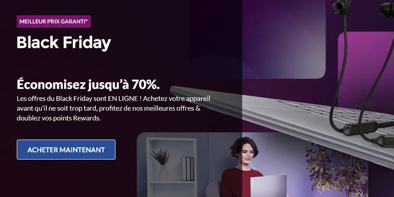 LENOVO : Plus que quelques heures pour shopper votre nouveau PC jusqu’à -60%