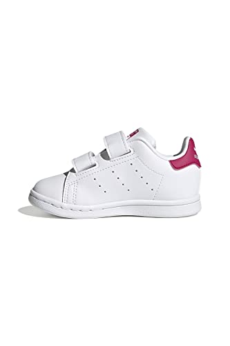 adidas Stan Smith CF C Baskets, Cloud White/Bold Pink, Numer