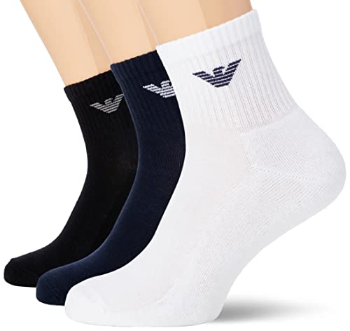 Emporio Armani Homme 3-pack Short Socks Sporty Terrycloth Lo