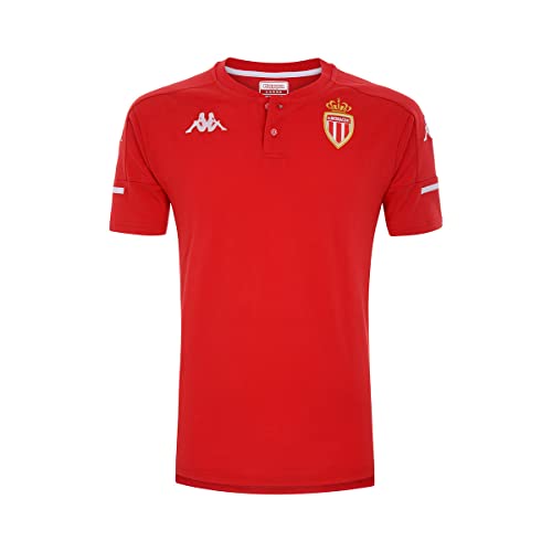 Kappa - Polo Angat 4 As Monaco pour Homme - Rouge - Taille X
