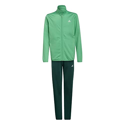 adidas B TR TS Outwear Fille, Top : Semi Screaming Green/Whi