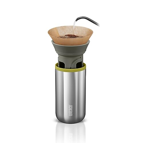 WACACO Cuppamoka POUR OVER ON THE GO-Cafetière, 2 in 1 Mug I