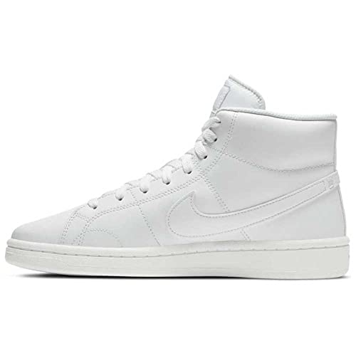 Nike Femme Court Royale 2 Mid Womens Shoe, White/White, 40 E