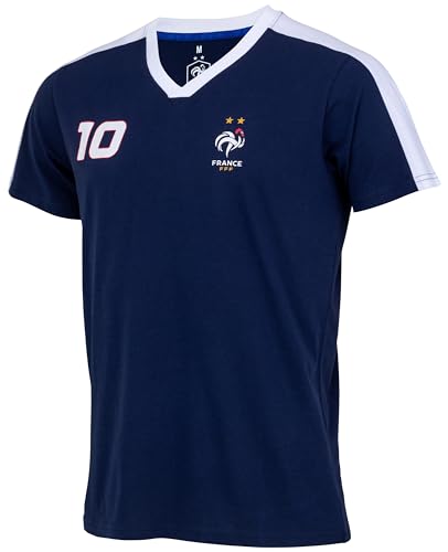 FFF T-Shirt Numéro 10 - Collection Officielle Equipe de Fran