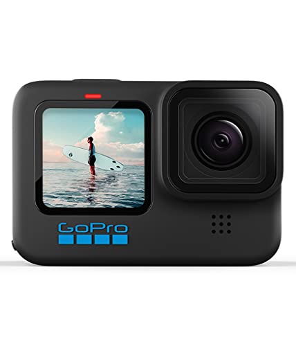 GoPro HERO10 Black - Caméra daction étanche avec écrans LCD 