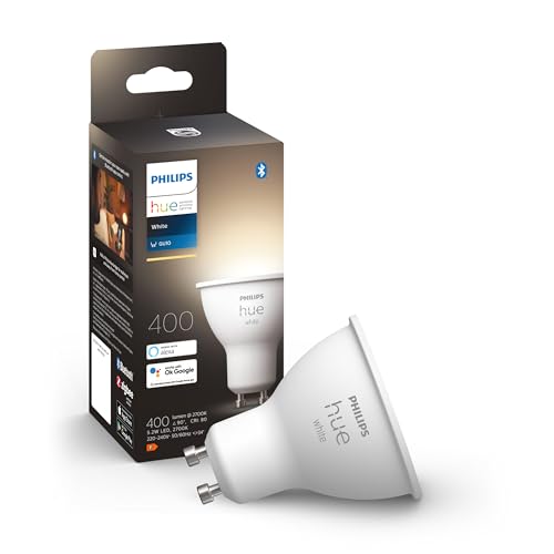 Philips Hue White, ampoule LED Connectée GU10, Compatible Bl