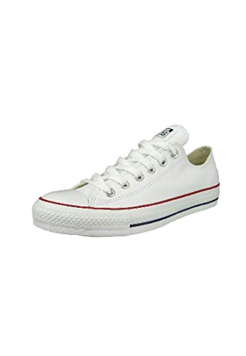 Converse Mixte Chuck Taylor CT Ox Leather Baskets Basses, Bl
