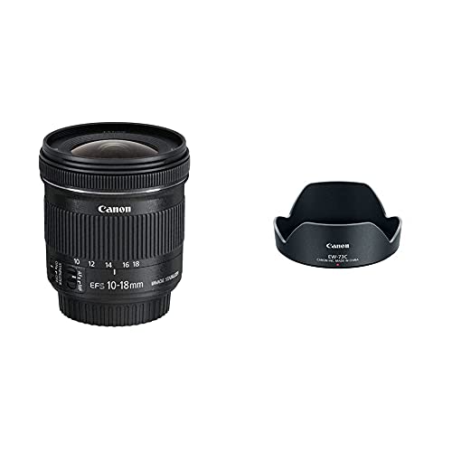 Canon Objectif EF-S 10-18 mm F/4,5-5,6 IS STM +Canon 9529B00