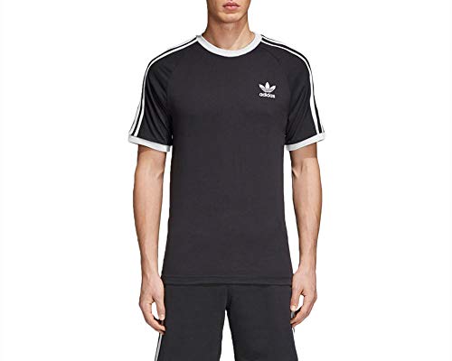 adidas 3-Stripes Tee T-Shirt Homme Noir FR : S (Taille Fabri