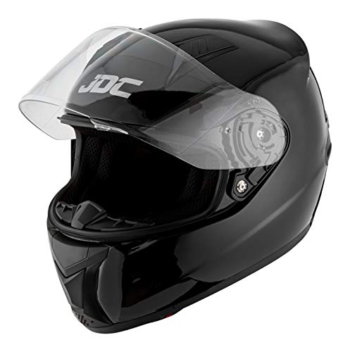 JDC Casque Moto Intégral - Prism - Noir - L