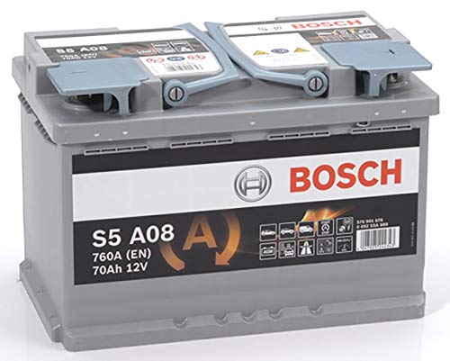 Bosch S5A08 - Batterie Auto - 70A/h - 760A - Technologie AGM