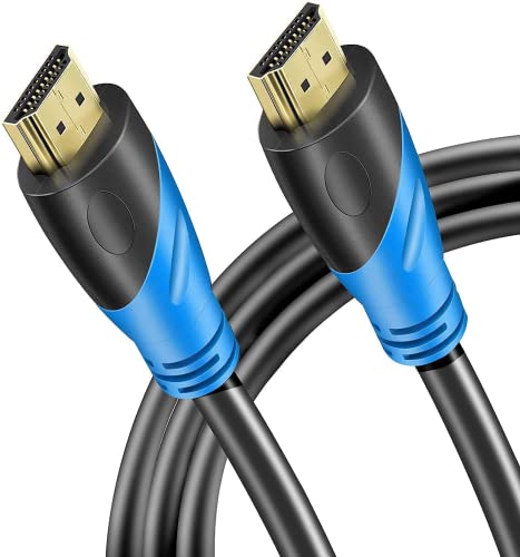 Rommisie Câble HDMI 4K 2m (HDMI 2.0, 18 Gbit/s) Connecteurs 