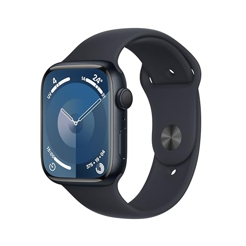 Apple Watch Series 9 (45 mm GPS) Smartwatch avec boîtier Alu