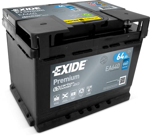 Exide Technologies Premium EA640 Batterie de Voiture 64Ah 64
