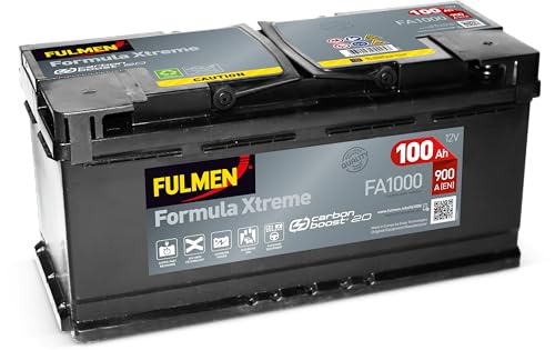 Fulmen – Batterie voiture FA1000 12 V 100 Ah 900 A