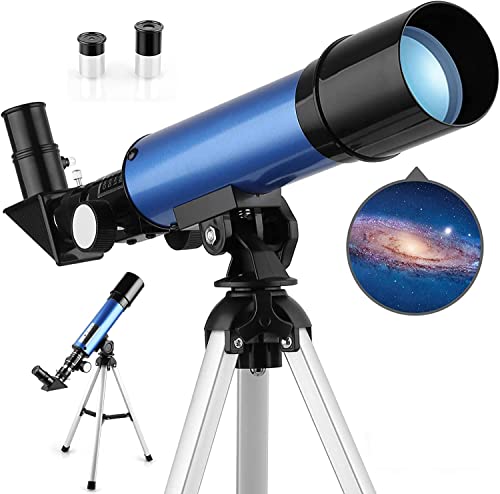 Télescope Astronomique 360/50 avec Grossissement 18x ​​et 60