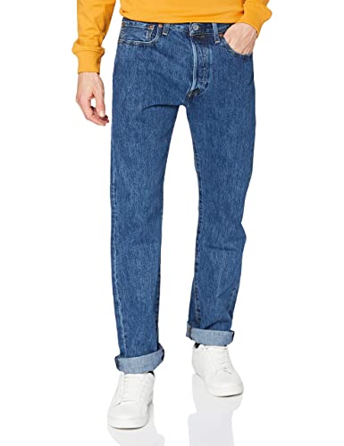 Levis 501 Original Fit Jeans Homme, Stonewash, 30W / 32L