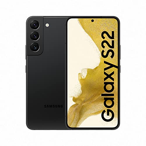 Samsung Galaxy S22, Téléphone mobile 5G 128Go Noir, sans car