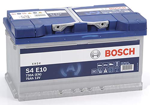 Bosch Automotive S4E10 - Batterie Auto - 75A/h - 730A - Tech