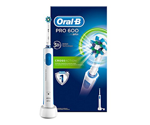 Oral-B Pro 600 Brosse À Dents Électrique Rechargeable Avec 1