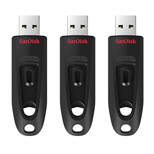 SanDisk Ultra 32 Go Clé USB 3.0 jusquà 130 Mo/s - Paquet de 