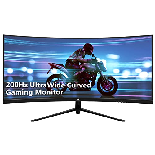 Z-Edge Ecran PC Gaming Incurvé 30 200 Hz, 1ms MPRT, 2560x108