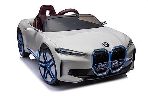 ES-TOYS Véhicule électrique pour enfant design comme BMW i4 