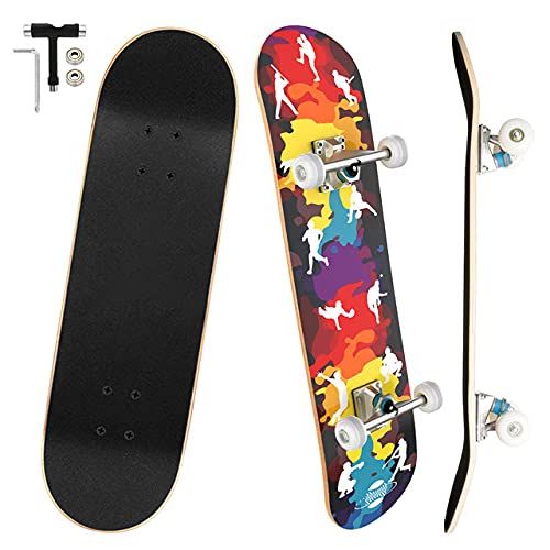 Skateboard, Skateboard Complete Board, 80 x 20 cm, Planche e