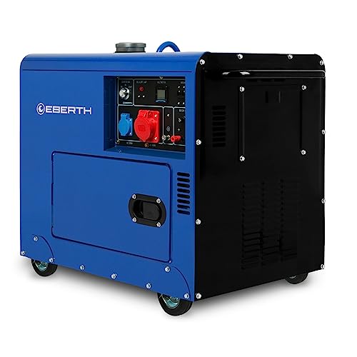EBERTH 5000 Watt Groupe Electrogene Diesel, Generateur Elect