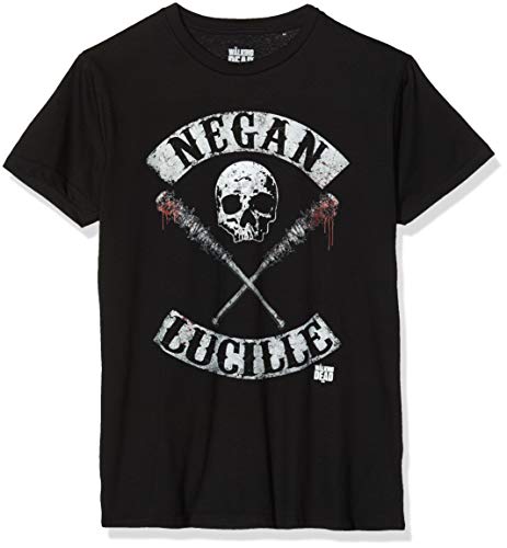 The Walking Dead MEWALKDTS026 T-Shirt, Noir, XX-Large (Taill