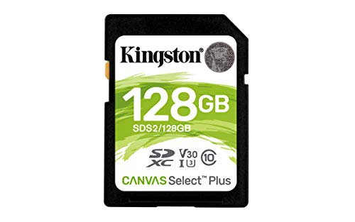 Kingston SDS2/128GB Canvas Select Plus Carte SD Class 10 UHS