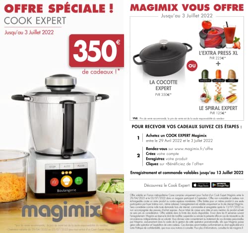 Magimix – Cook Expert Premium XL 18909 Robot de cuisine Mult