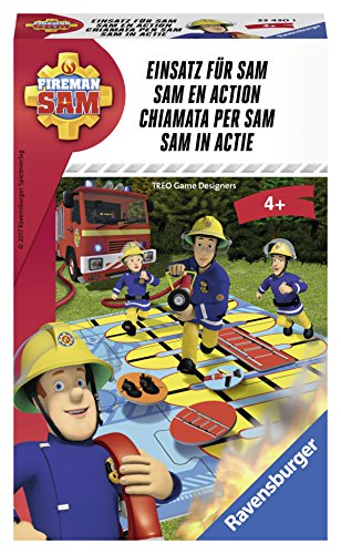 Ravensburger - 234301 - Jeu de Course - Fireman Sam - Sam en