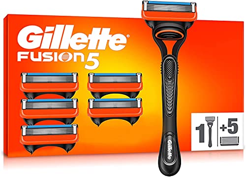 Gillette Fusion5 Rasoir Pour Homme - 6 lames, Conçu Avec Des