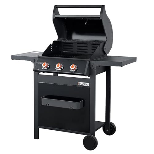 Brasero - Barbecue SPRING II 3 Feux - Surface de cuisson mix
