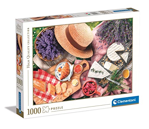 Clementoni - Un Goût de Provence - Puzzle de 1000 Pièces - J
