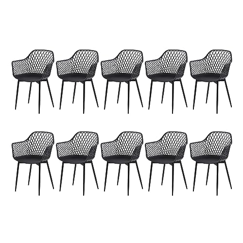 buybyroom Set de 10 chaises de Salle à Manger,Chaise avec ac