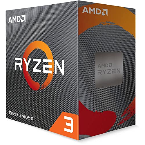 AMD Processeur pour PC de bureau Ryzen 3 4100 (4 cœurs/8 thr
